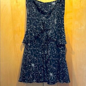 Ralph Lauren Black Floral skirt